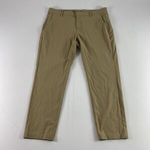 Men's Cargo Pants in Khaki - Casual Stretch Trousers